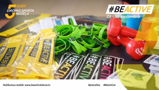 #BEACTIVE plakāts