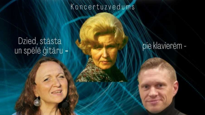 Lielvircavas kultūras namā koncertuzvedums "Ārijas Elksnes dzīves uzvedums"