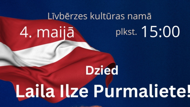 Līvbērzes kultūras namā svētku koncerts