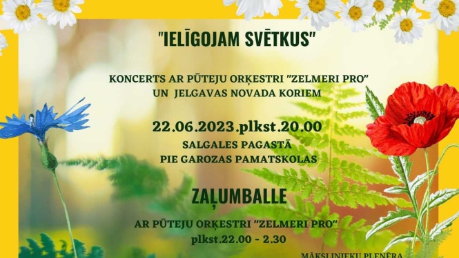 Pie Garozas pamatskolas Koncerts ar PO "Zelmeri Pro"