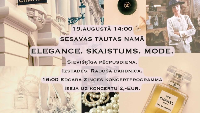 Elegance. Skaistums. Mode.