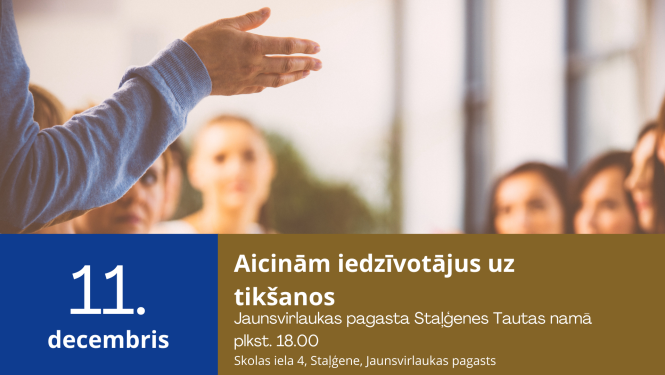 tikšanās ar iedzīvotājiem