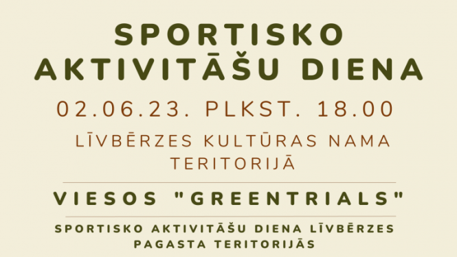 Sportisko aktivitāšu diena