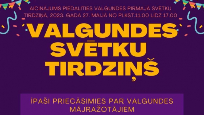 Valgundes pagasta svētku tirdziņš