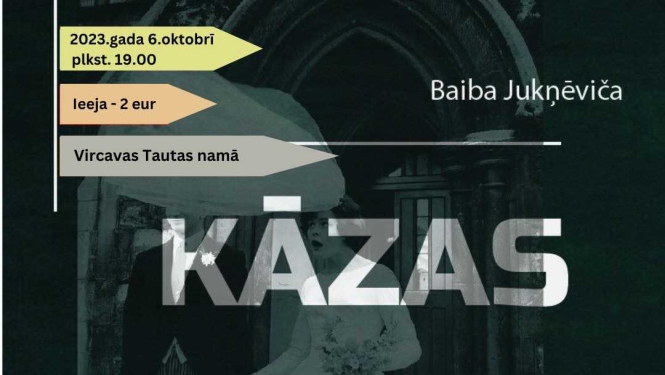 Svētes amatierteātra izrāde "Kāzas"