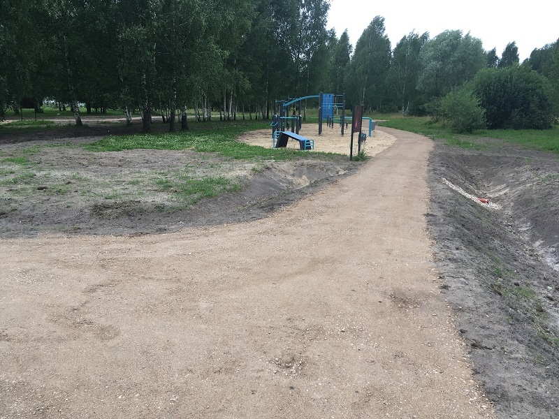 Labiekārtots Cenu pagasta Ānes ciema parks