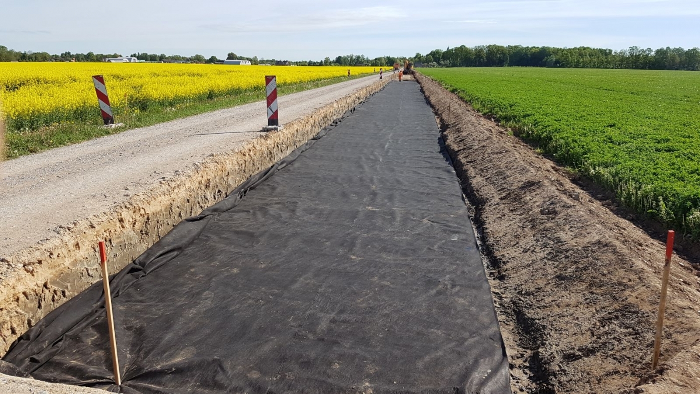 Ceļa posma Lielvircavas kapi - SIA “Lielvircavas agro” rekonstrukcija