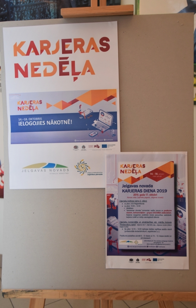 Karjeras nedēļā Jelgavas novada skolēni izzina nākotnes profesijas