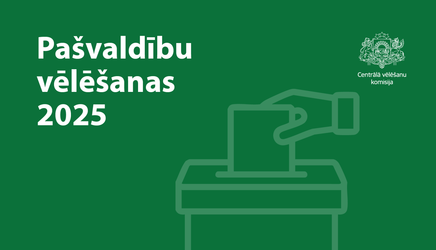 Pašvaldību vēlēšanas 2025