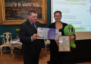 Biznesa konkursa "Esi uzņēmējs Jelgavas novadā" laureati