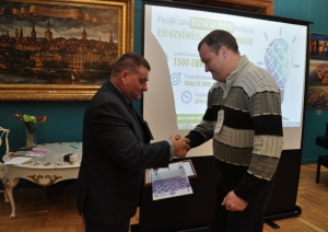 Biznesa konkursa "Esi uzņēmējs Jelgavas novadā" laureati