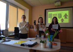Staļģenes vidusskolas skolēni prezentē savus projektu darbus
