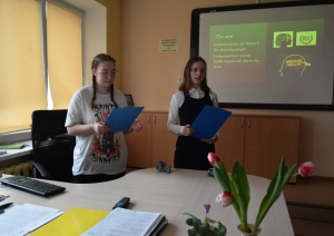 Staļģenes vidusskolas skolēni prezentē savus projektu darbus