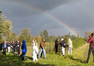 Garozas pamatskolā viesojas skolēni no Nīderlandes