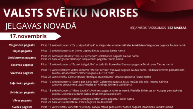 Valsts svētku afiša