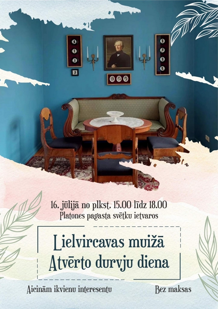 lielvircavas muižā atvērto durvju diena