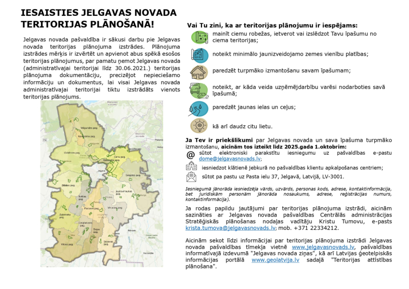 Iesaisties teritorijas plānošanā