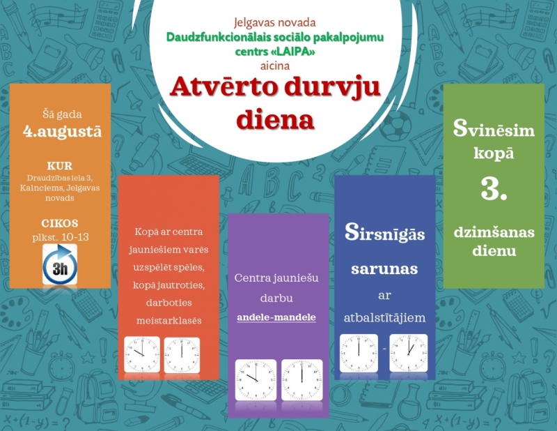 DSPC "LAIPA" ATVĒRTO DURVJU DIENA