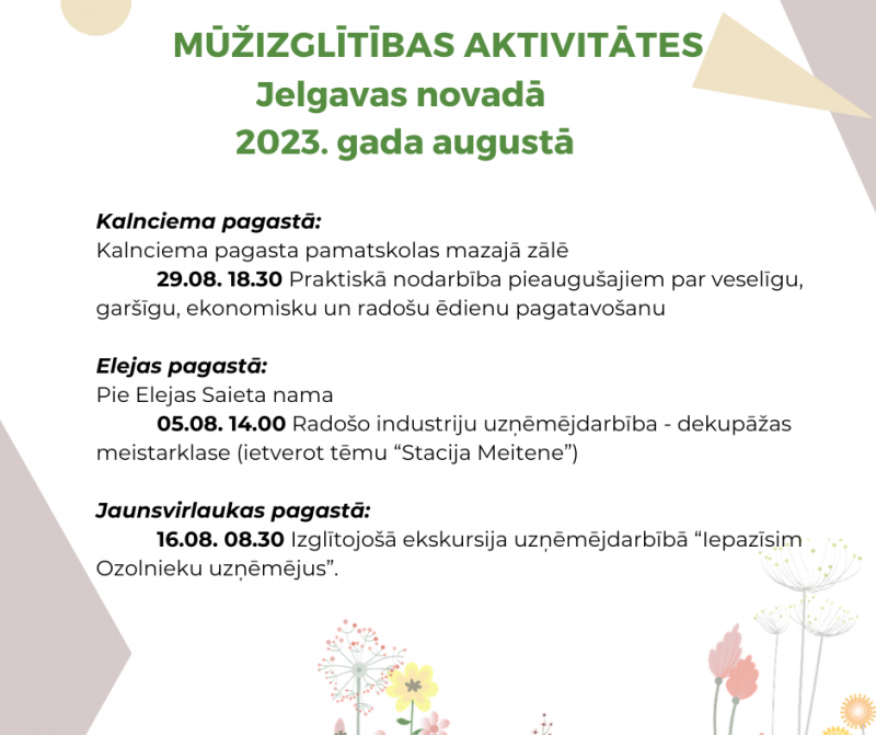 mūžizglītība