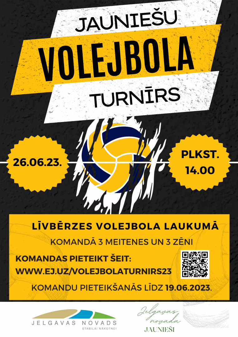 Jauniešu volejbola turnīrs