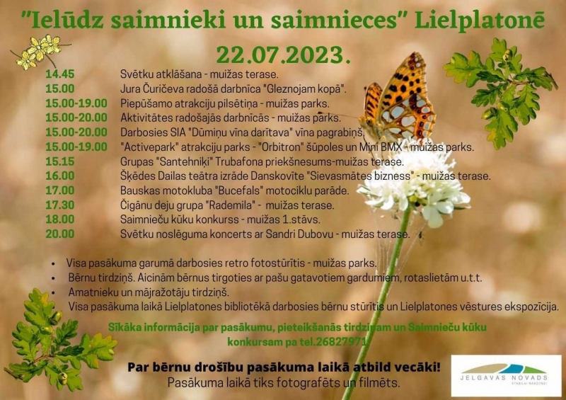 Lielplatonē ielūdz saimnieces un saimnieki