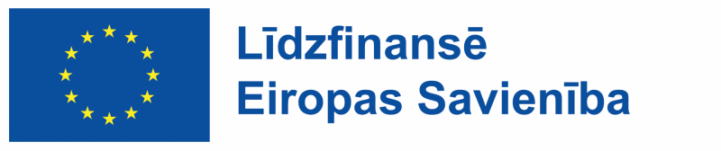 Līdzfinansē eiropas savienība - logo