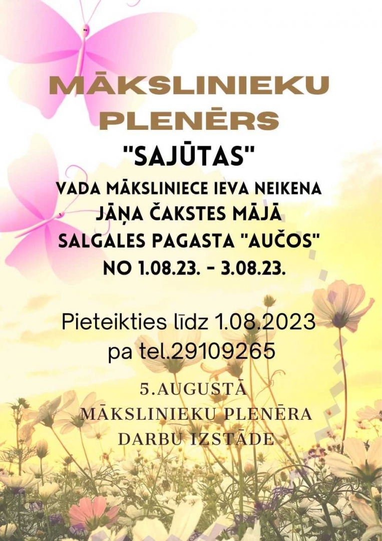 Plenērs Aučos