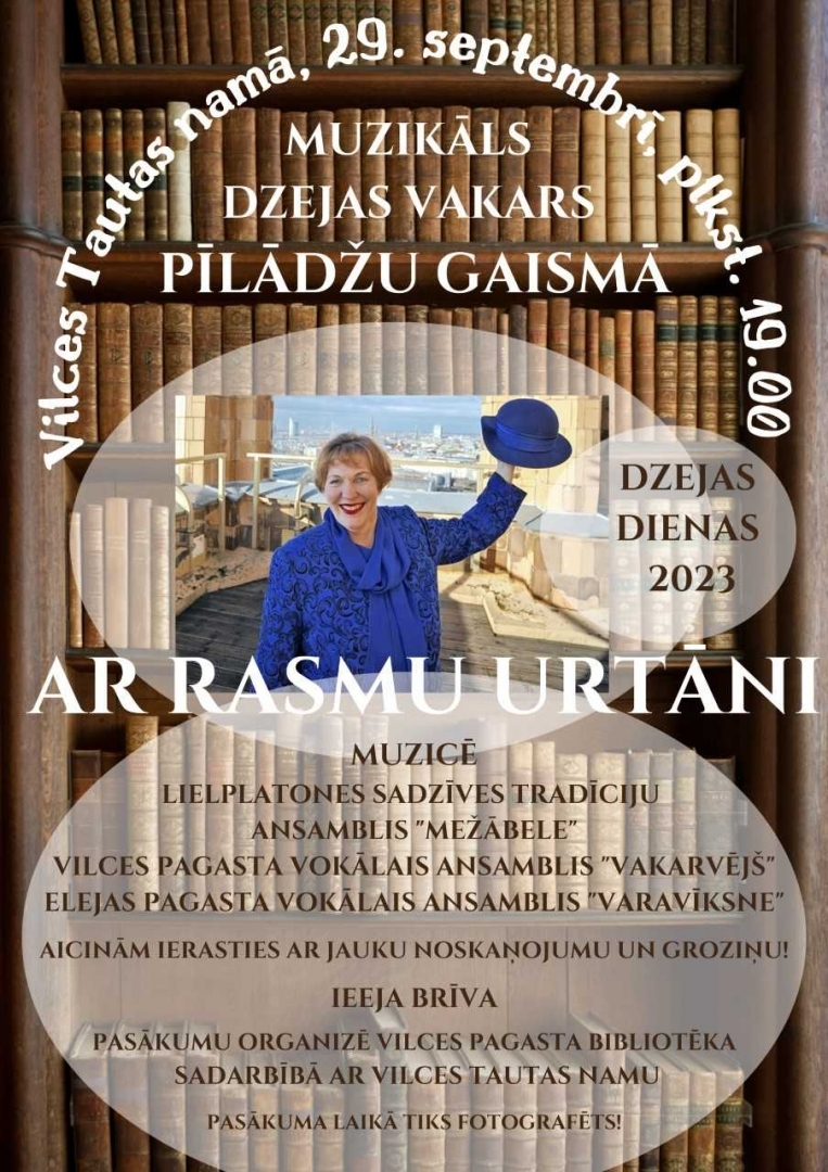 Muzikāls dzejas vakars "Pīlādžu gaismā"