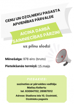 Sludinājums