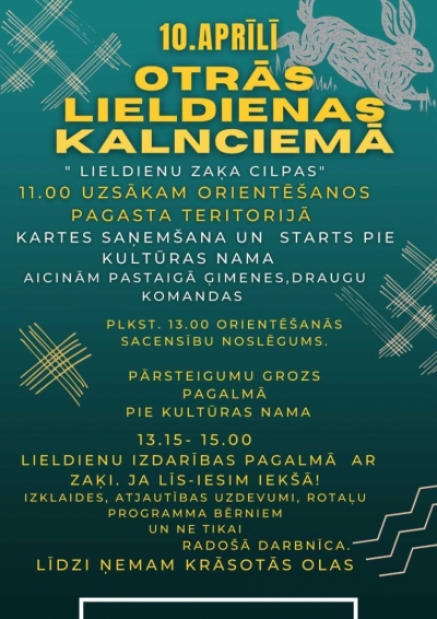 Otrās Lieldienas Kalnciemā