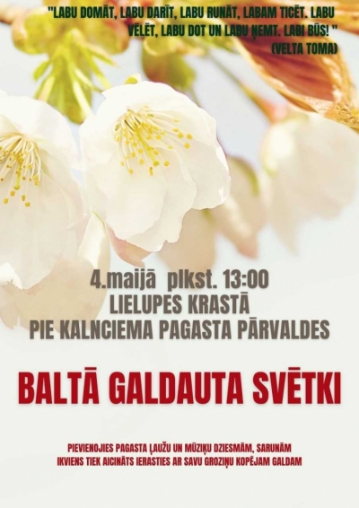 Baltā galdauta svētki