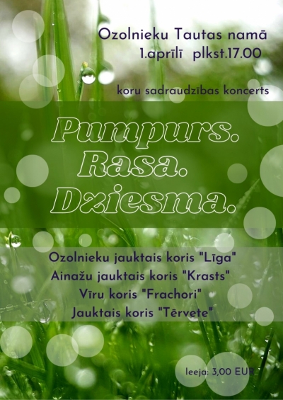 Pumpurs.Rasa.Dziesma