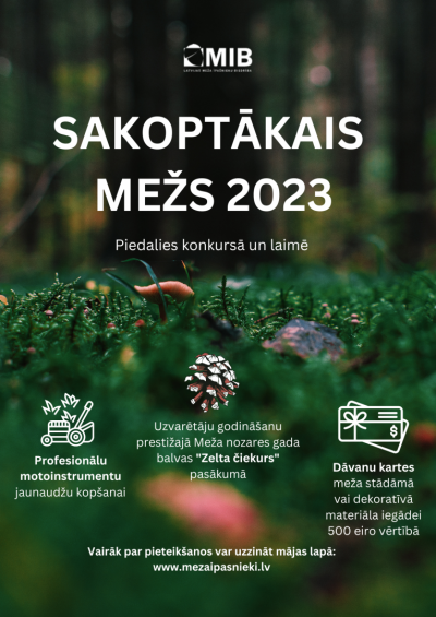 Sakoptākais mežs 2023