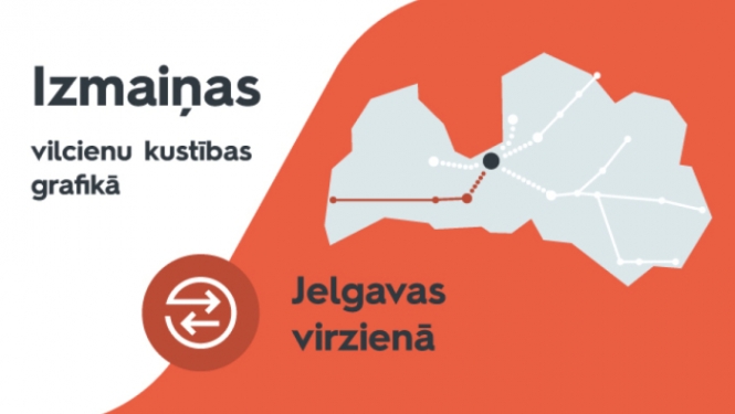 dzelceļa izmaiņas