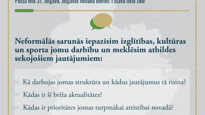 Tematiskā pēcpusdiena “Iepazīsti savu pašvaldību” 23.martā