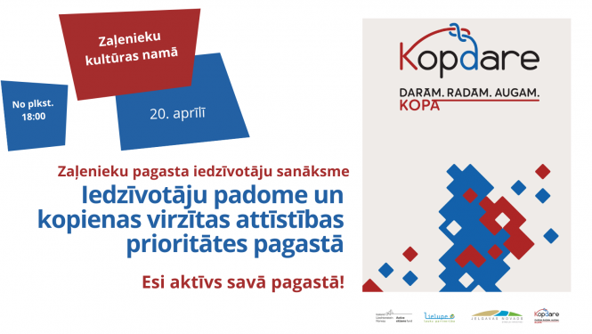 kopdares plakāts