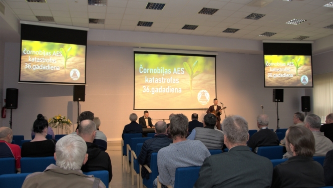 Čornobiļas AES avārijas atceres pasākums