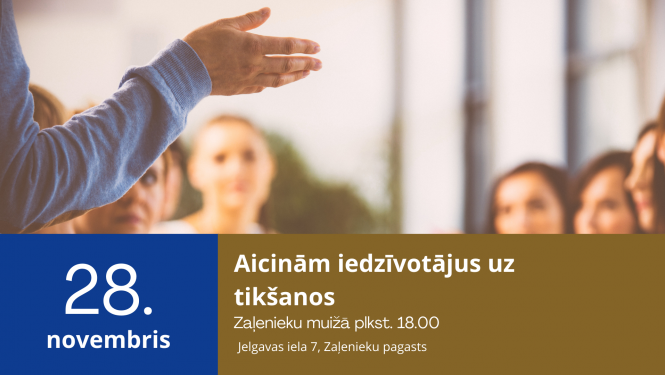 tikšanās ar iedzīvotājiem