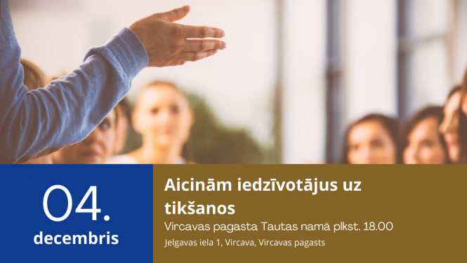 tikšanās ar iedzīvotājiem