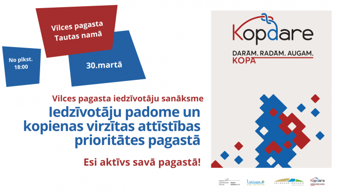 kopdares plakāts
