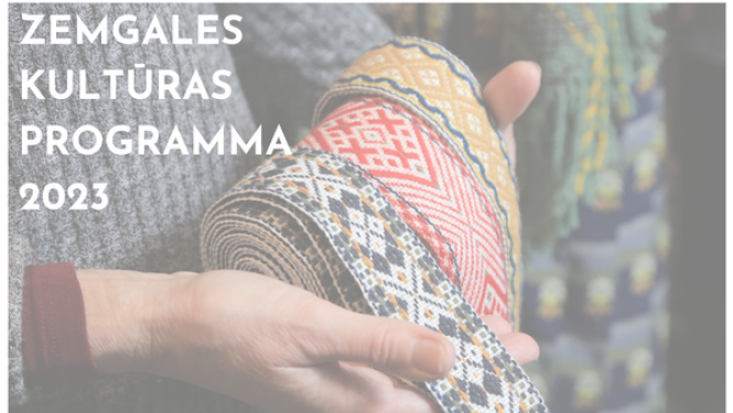 zemgales kultūiras programma