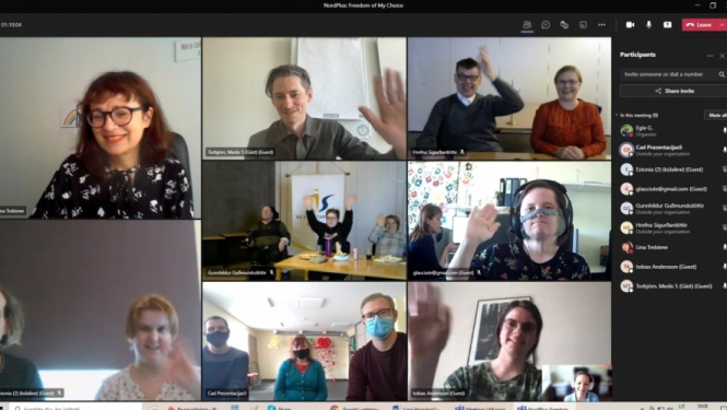 Nordplus projektā "Manas izvēles brīvība" partneri prezentē ceturto video