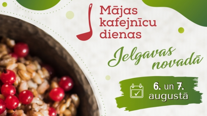 Aicina pieteikties “Mājas kafejnīcu dienu” rīkošanai Jelgava novadā