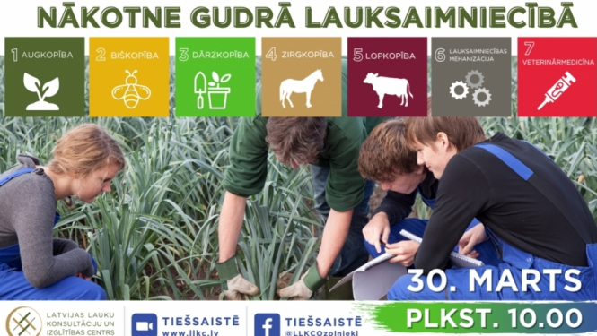 KONFERENCE “NĀKOTNE GUDRĀ LAUKSAIMNIECĪBĀ”