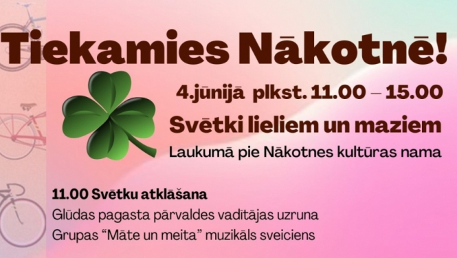 Aicina uz Glūdas pagasta svētkiem