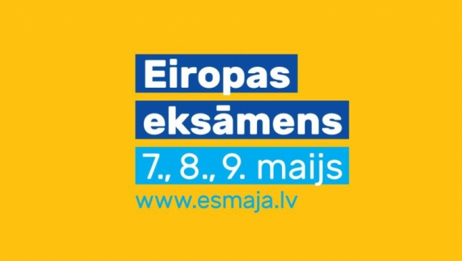 Aicina piedalīties vērienīgākajā eksāmenā Latvijā - Eiropas eksāmenā