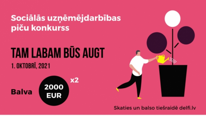 Aicina pieteikties sociālās uzņēmējdarbības konkursam