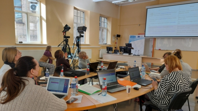 Jelgavas novada Neklātienes vidusskola uzņem sadarbarbības partnerus no Somijas, Francijas un Slovēnijas