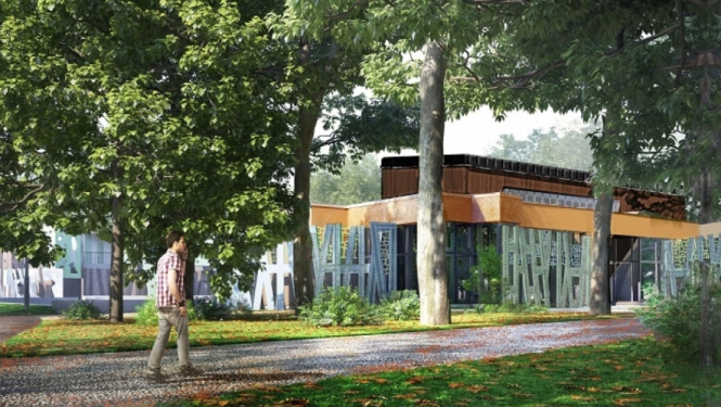 Lemj par aizņēmuma ņemšanu izstāžu zāles jaunbūvei Elejas muižas parkā