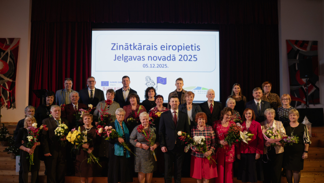 Sveikti Jelgavas novada zinātkārie seniori